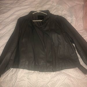 Forever 21 grey Moto jacket